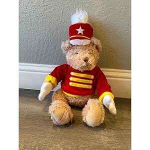 Macy's Thanksgiving Day Parade 2014 Bear Plush Toy by Gund Red Band Uniform